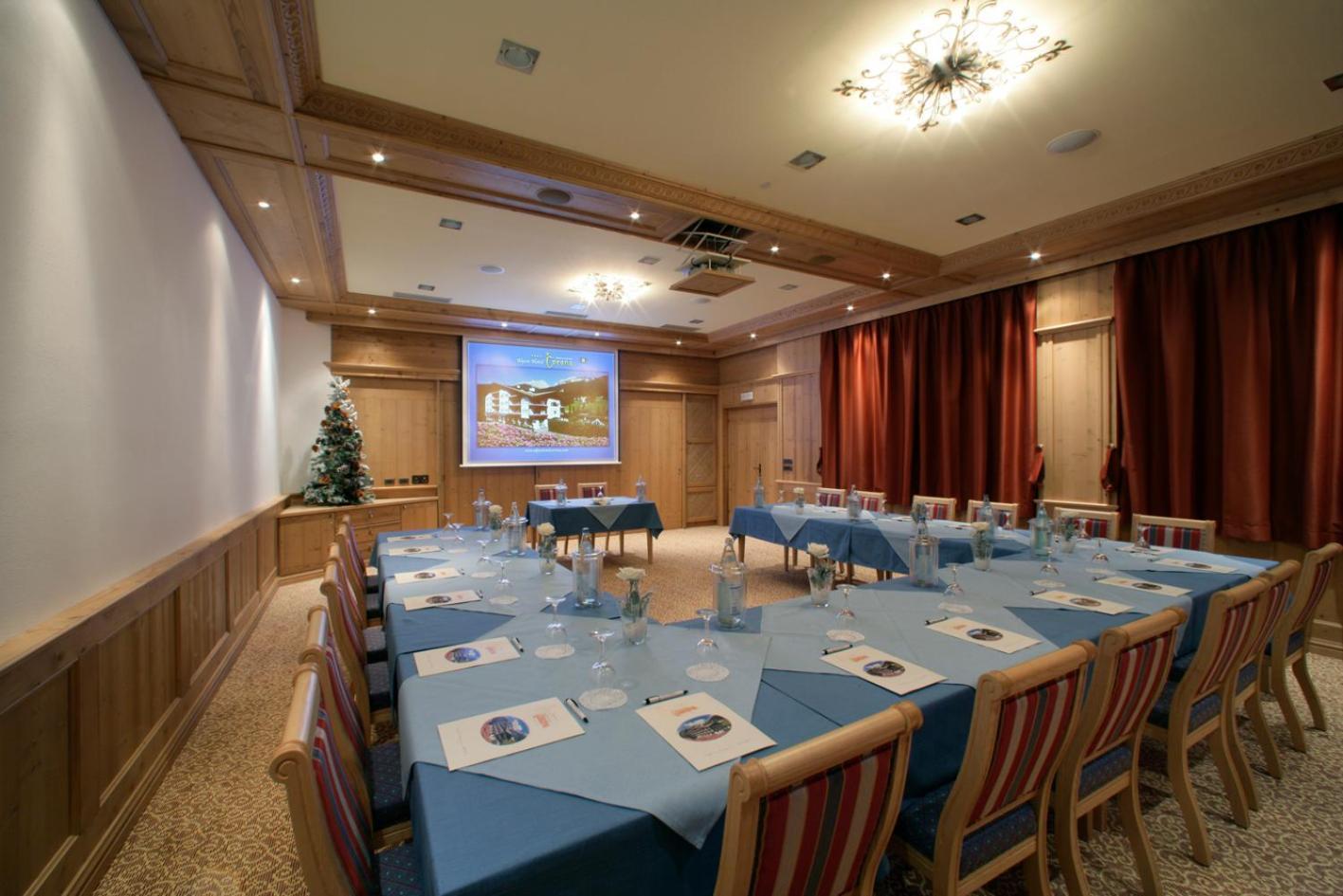 Alpen Hotel Corona Vigo di Fassa Dış mekan fotoğraf